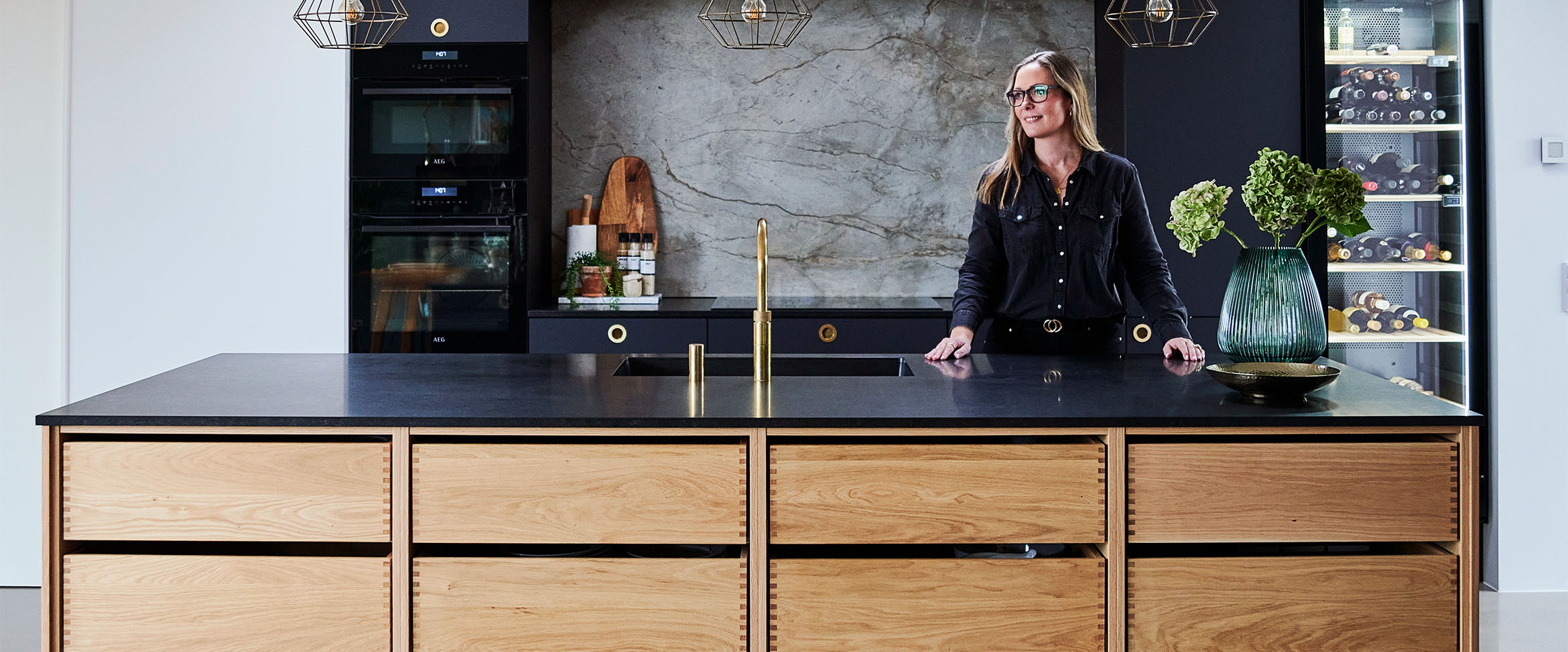 Køkkenø med Craftskuffer