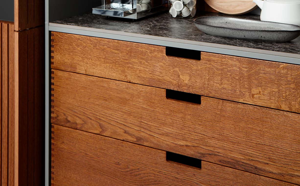 Craftskuffer med et lille greb