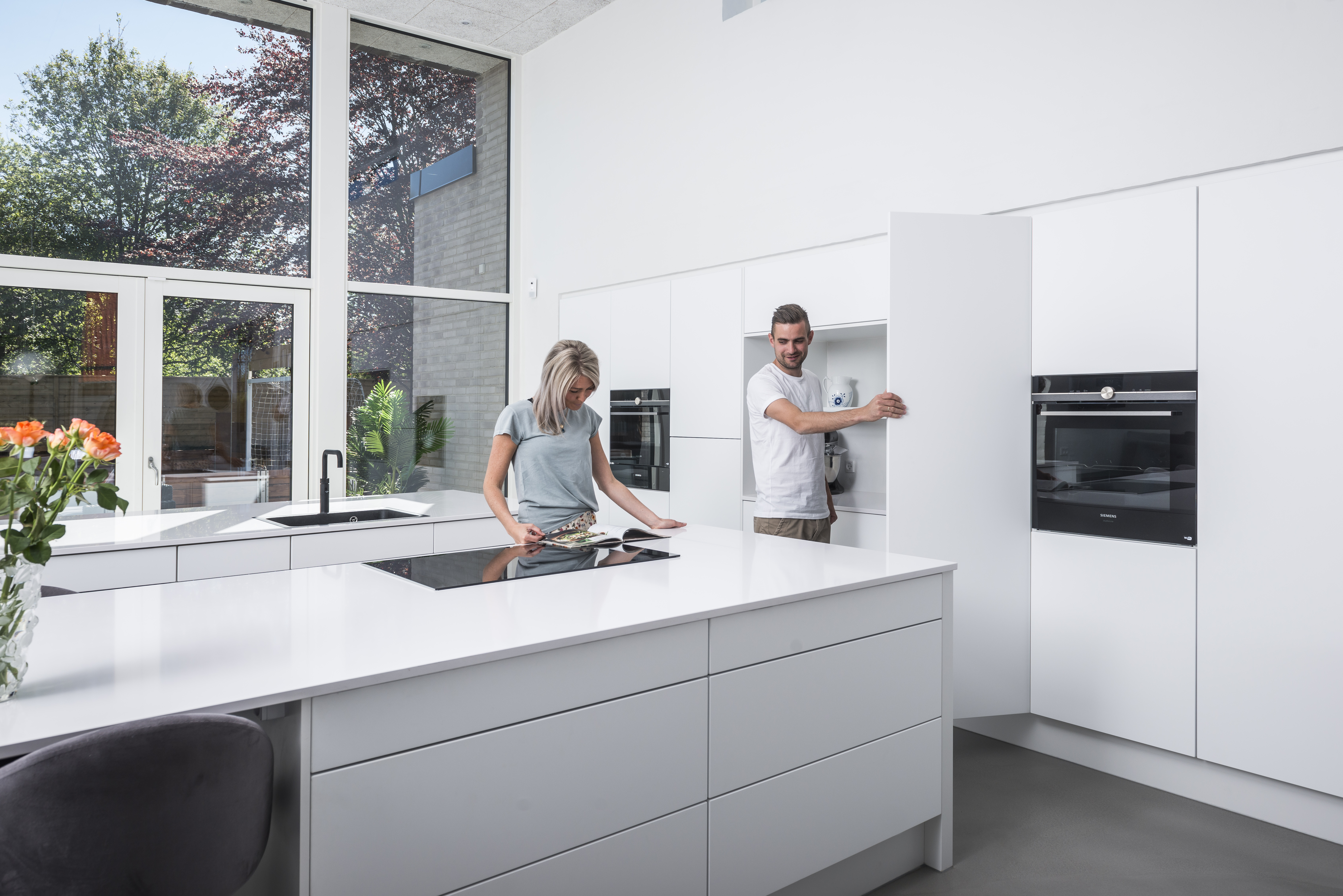 Lyst moderne køkken i Hjørring