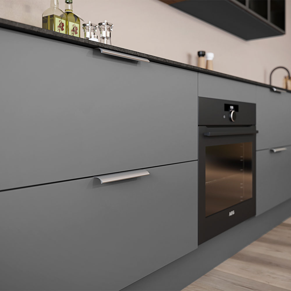 Nordic Silk i grå med profil greb